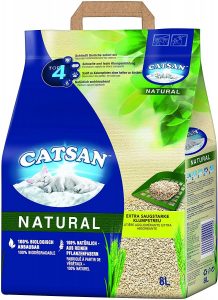 Catsan Natural. Arena para gatos biodegradable